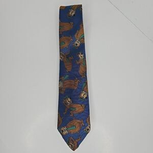 Vintage Yogi Bear‎ Ralph Marlin Necktie Made USA Cartoon Character Tie 1992